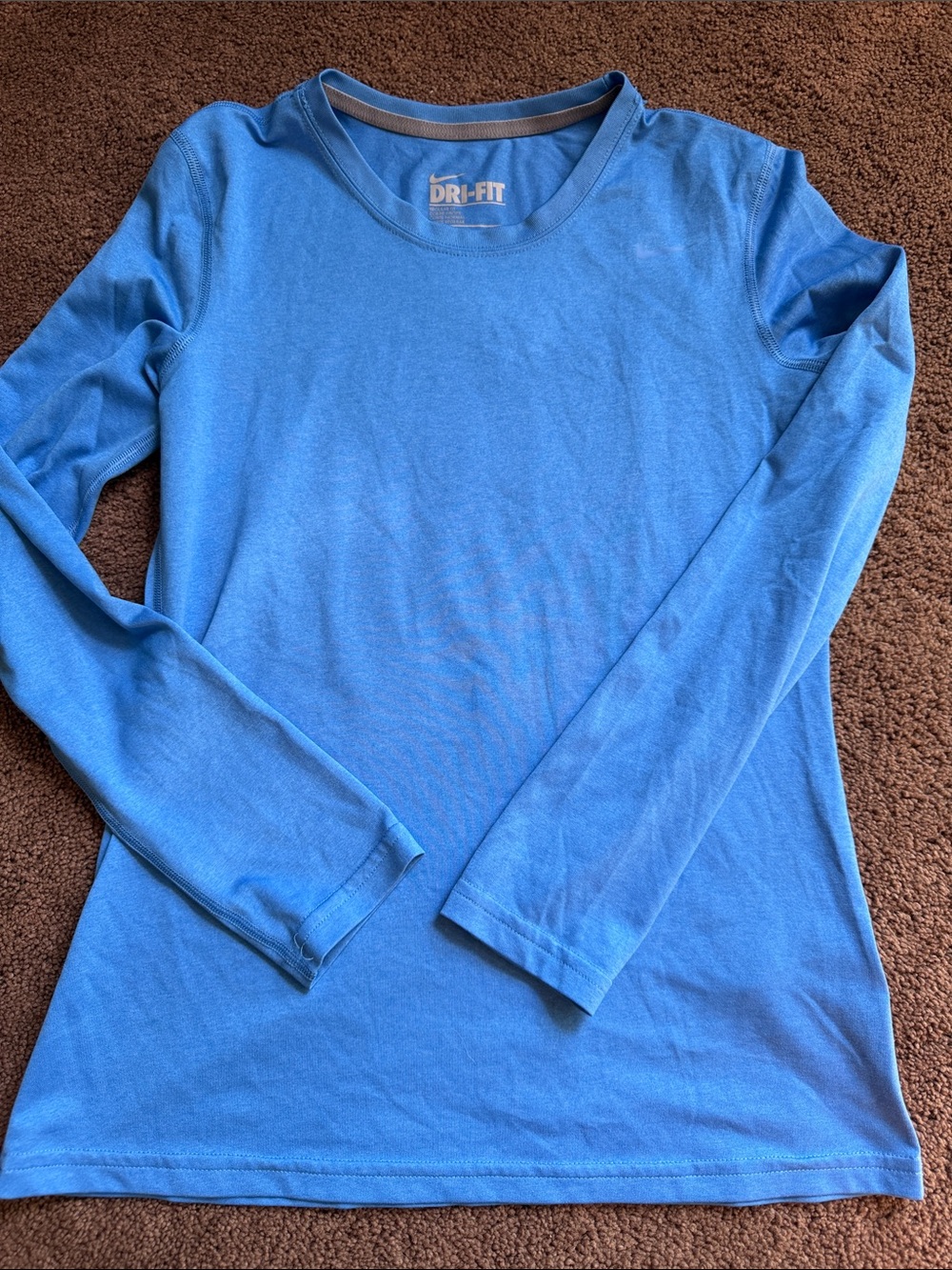 Nike Long Sleeve Dri-FIT Top - Blue